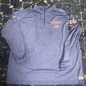 Cubs championship quarter zip
